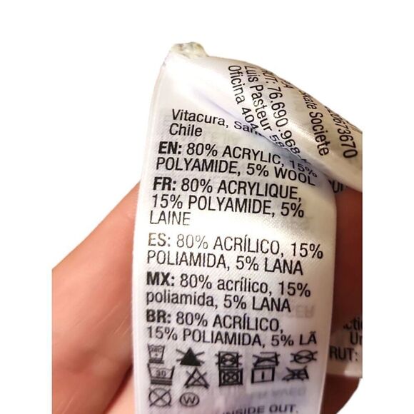 Roxy Womens Heritage Gingham Wool‎ Chunky Knit Open Front Sweater W/ Pockets s 6 - Picture 5 of 5